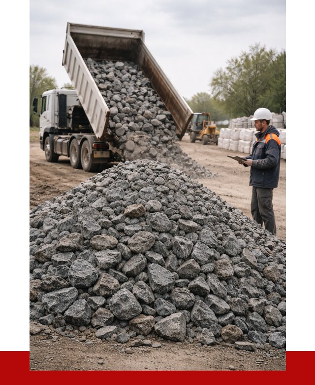 Гранитный щебень фракция 100-200 в Петергофе от 4394 р. ПРОНЕРУДПтф