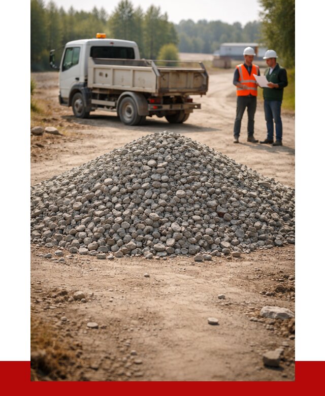 Гравийный щебень фракция 20-40 в Петергофе от 1255 р. | ПРОНЕРУДПтф