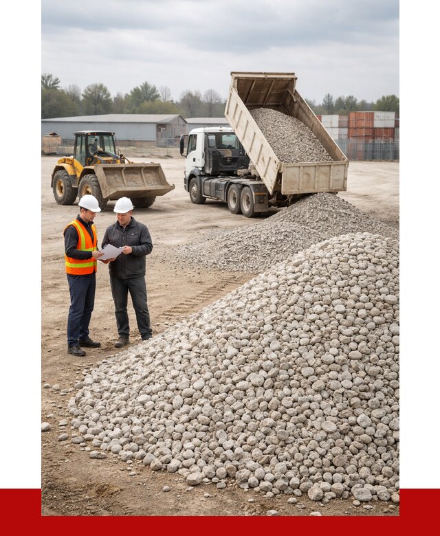 Известняковый щебень в Петергофе от 1465 р. доставка | ПРОНЕРУДПтф