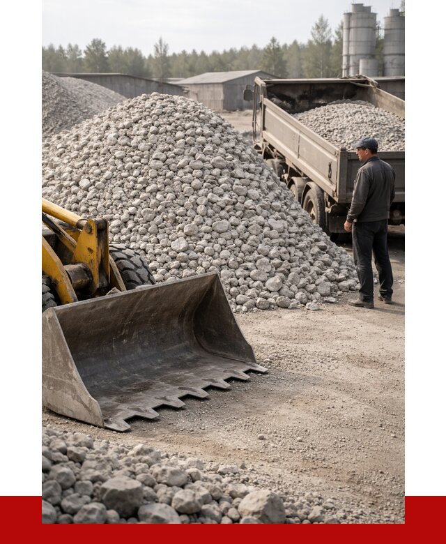 Известняковый щебень фракция 40-70 в Петергофе от 4394 р. | ПРОНЕРУДПтф