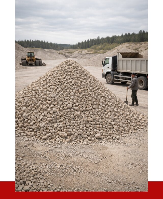 Доломитовый щебень фракция 40-70 в Петергофе от 2929 | ПРОНЕРУДПтф