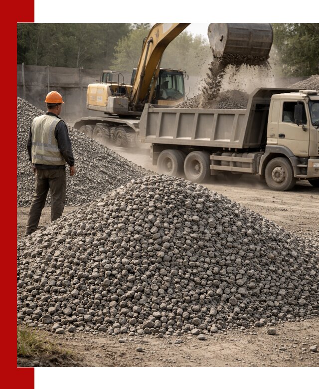 Шлаковый щебень фракция 5-20 с доставкой в Петергофе
