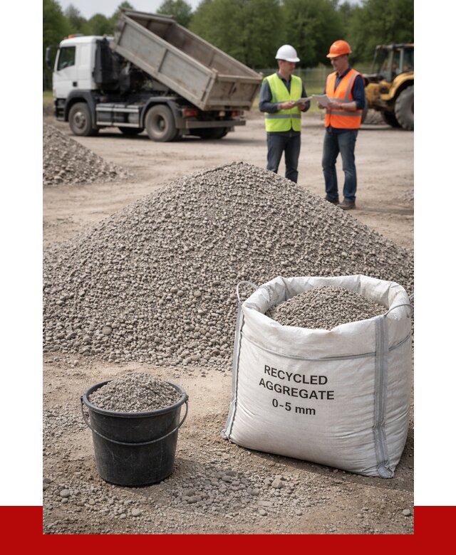 Вторичный щебень фракция 0-5 в Петергофе от 1674 р. ПРОНЕРУДПтф