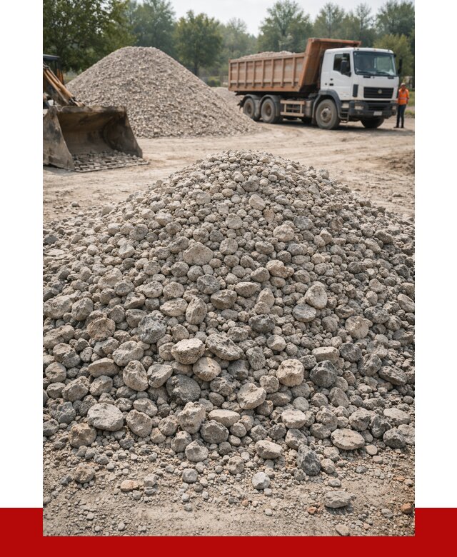 Вторичный щебень фракция 20-40 в Петергофе от 2301 р ПРОНЕРУДПтф