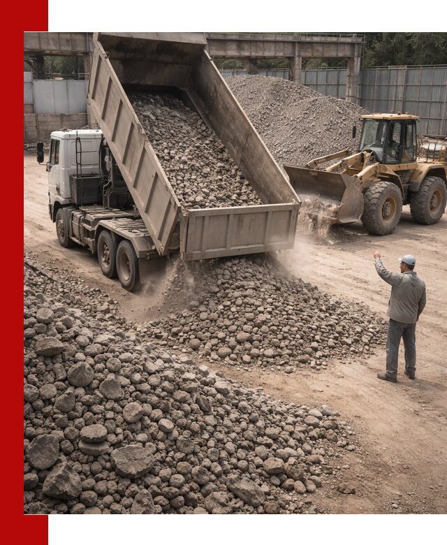 Вторичный щебень фракция 20-40 с доставкой в Петергофе