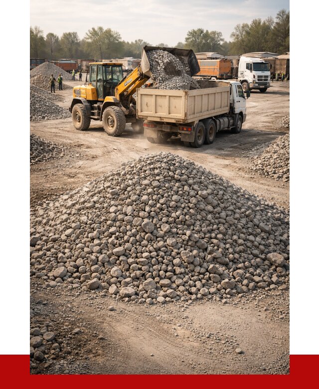 Вторичный щебень фракция 40-70 в Петергофе от 1820 р, ПРОНЕРУДПтф