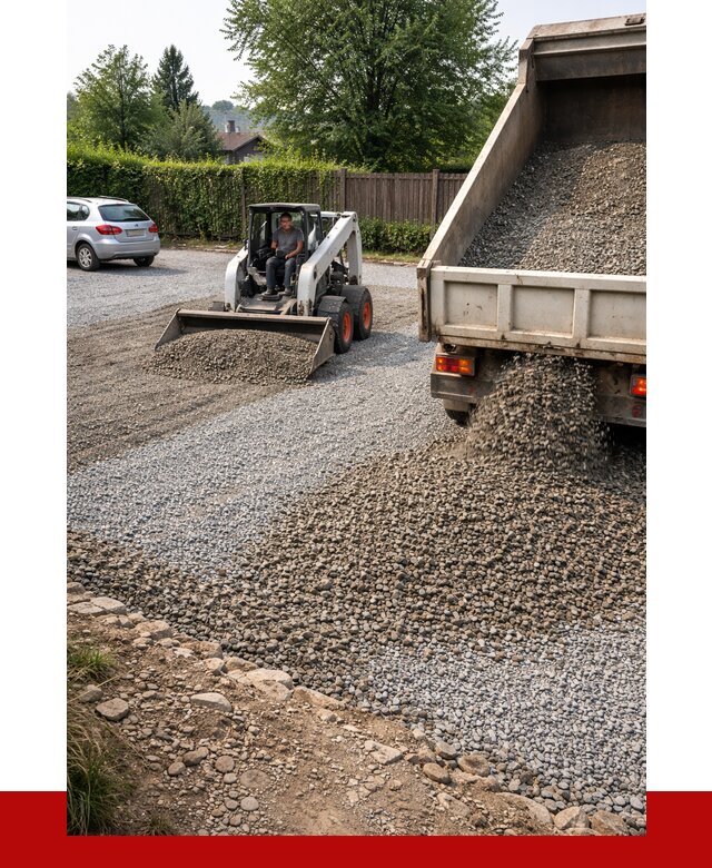 Щебень для парковки в Петергофе с доставкой от 1255 р.| ПРОНЕРУДПтф