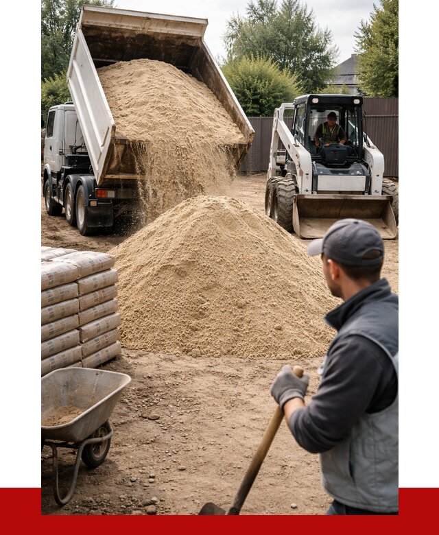 Мытый речной песок с доставкой в Петергофе от 1517 р. | ПРОНЕРУДПтф