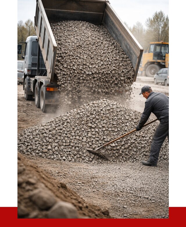 Гравий фракция 20-40 в Петергофе от 2615 р. доставка | ПРОНЕРУДПтф