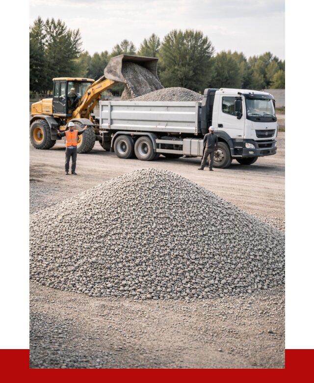 Купить мытый гравий в Петергофе от 3661 р, доставка ПРОНЕРУДПтф