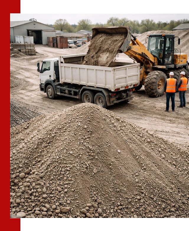 Доставка и продажа ПГС С1 в Петергофе с самосвалами и разгрузкой