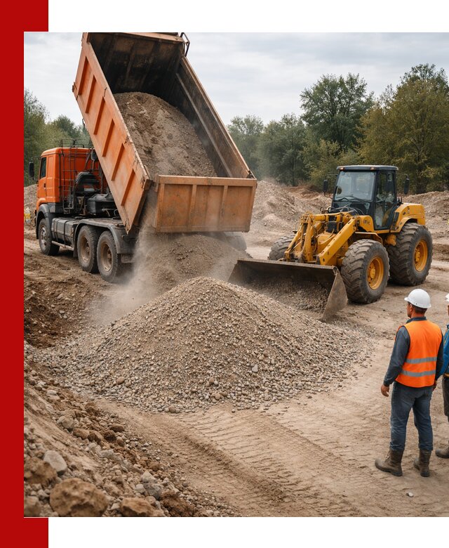 Доставка ПГС фракции С6 в мешках и навалом в Петергофе