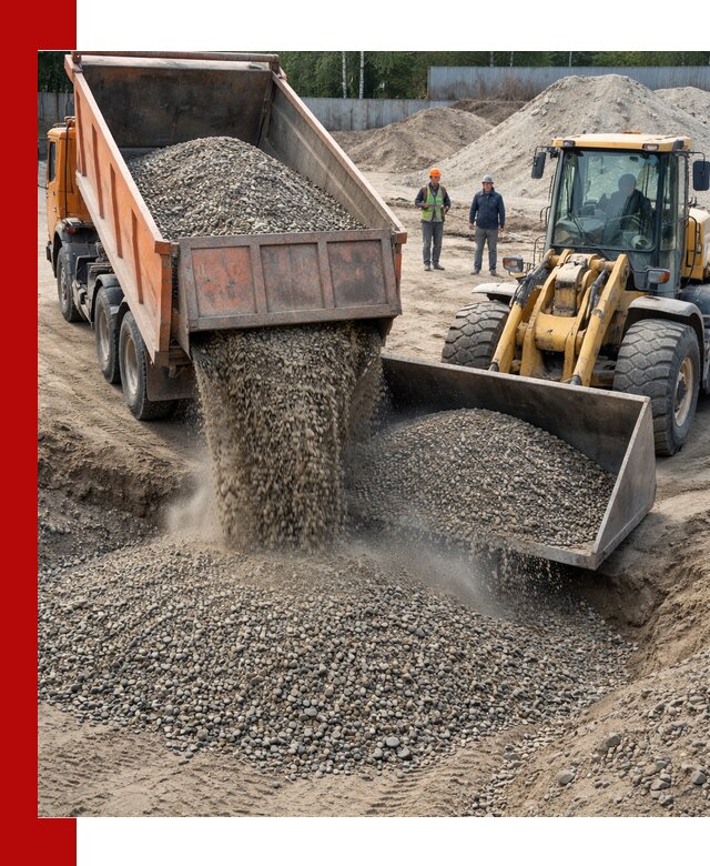 Доставка щпс С9 самосвалами по выгодным тарифам в Петергофе