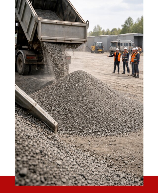 Гравийный отсев 0-5 в Петергофе от 1255 р. с доставкой | ПРОНЕРУДПтф