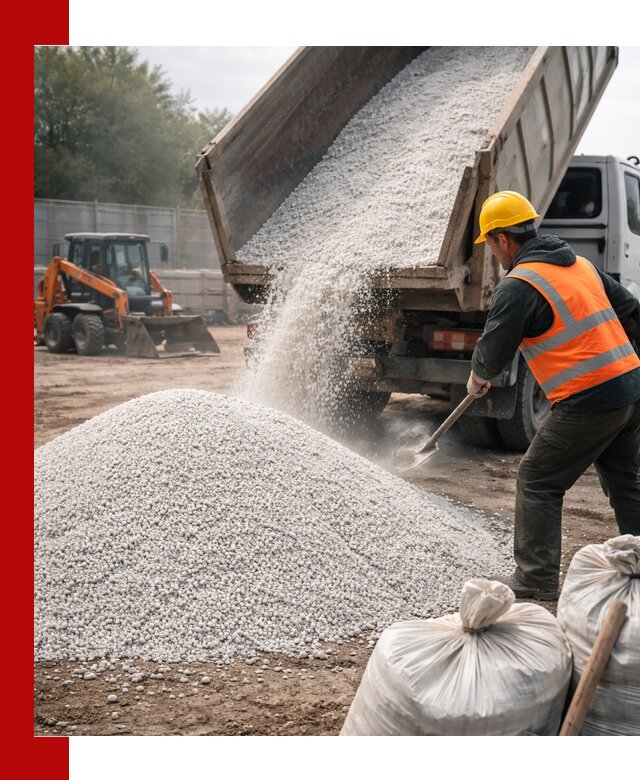 Доставка перлита вспученного в Петергофе оптом и в розницу