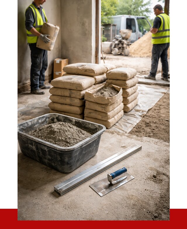 Купить сухую смесь для стяжки в Петергофе от 4707 р. | ПРОНЕРУДПтф
