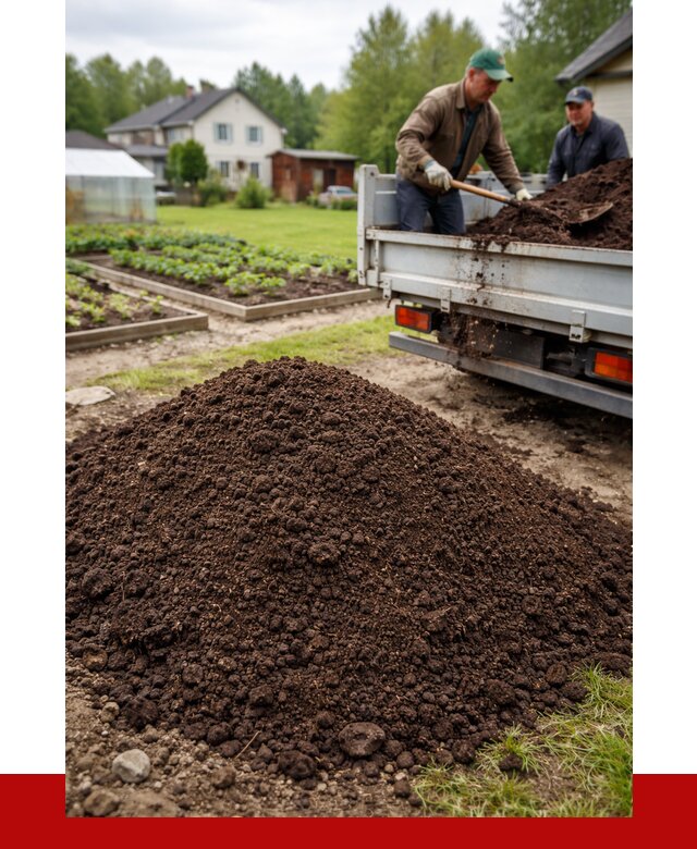 Плодородный грунт в Петергофе с доставкой от 4394 р. | ПРОНЕРУДПтф
