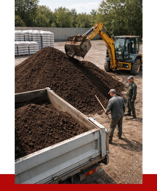 Растительный грунт с доставкой в Петергофе от 3348 р. | ПРОНЕРУДПтф