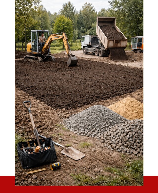 Купить грунт для отсыпки участка в Петергофе от 2615 р. | ПРОНЕРУДПтф