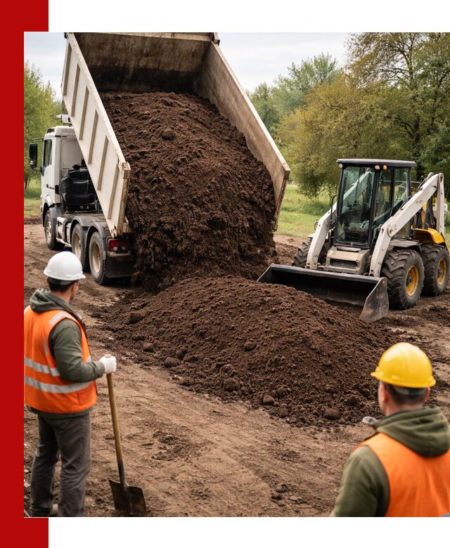 Плодородная смесь для улучшения почвы и восстановления в Петергофе