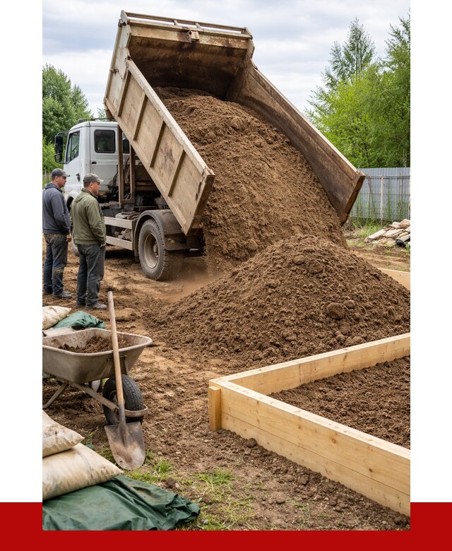 Торфо песчаная смесь в Петергофе с доставкой от 1935 р. | ПРОНЕРУДПтф