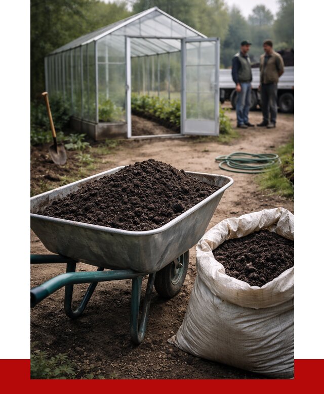 Чернозем для теплицы в Петергофе с доставкой от 1569 р. | ПРОНЕРУДПтф