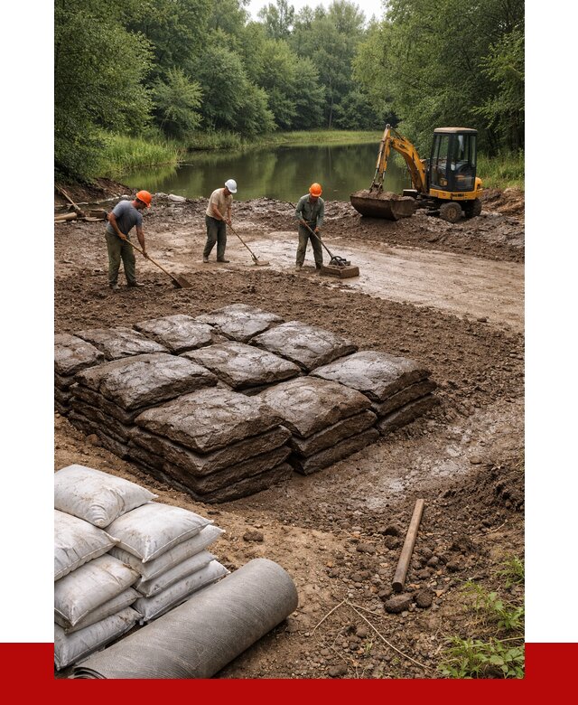 Купить глину для пруда в Петергофе от 4707 р. с доставкой | ПРОНЕРУДПтф