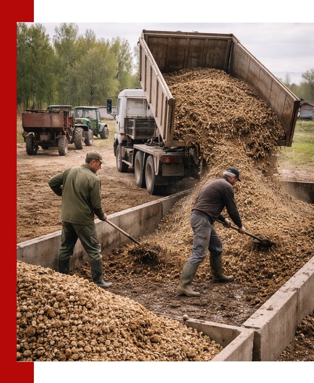 Куриный помет с доставкой в Петергофе оптом и в розницу