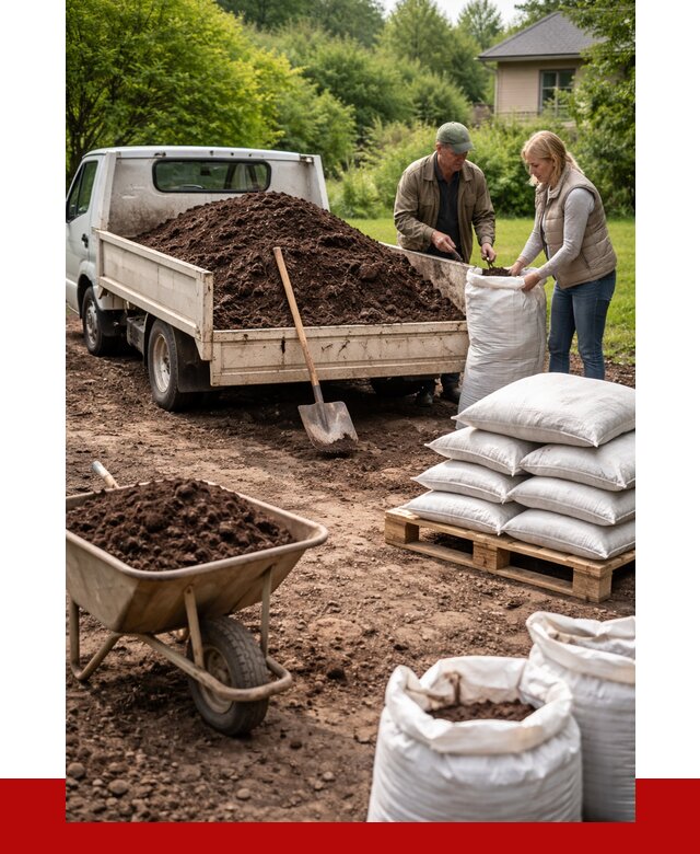 Перегной в мешках с доставкой в Петергофе от 2301 р. | ПРОНЕРУДПтф