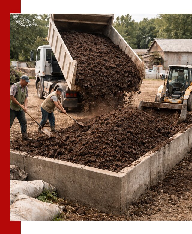 Доставка и продажа биогумуса в Петергофе оптом и в розницу