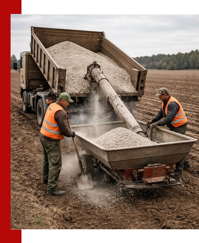 Доставка и продажа суперфосфата оптом и в розницу в Петергофе