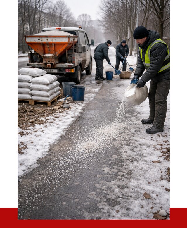 Реагент против гололеда в Петергофе с доставкой от 4707 р. | ПРОНЕРУДПтф