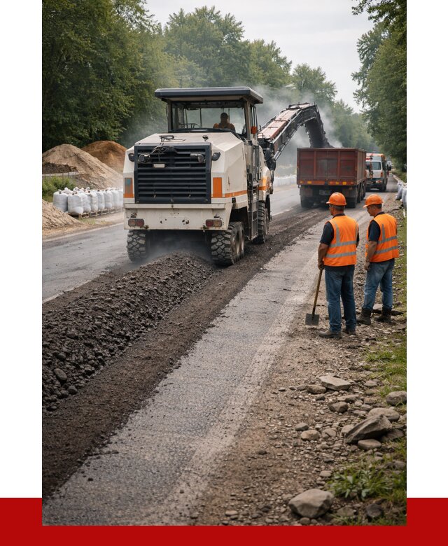 Фрезерованный асфальт в Петергофе от 2301 р./куб. | ПРОНЕРУДПтф