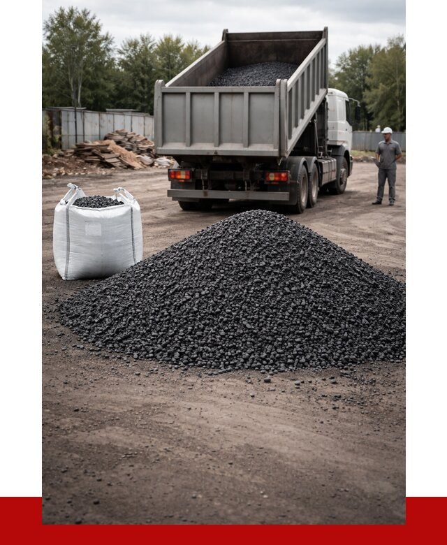 Купить уголь семечка с доставкой в Петергофе от 8160 р. | ПРОНЕРУДПтф