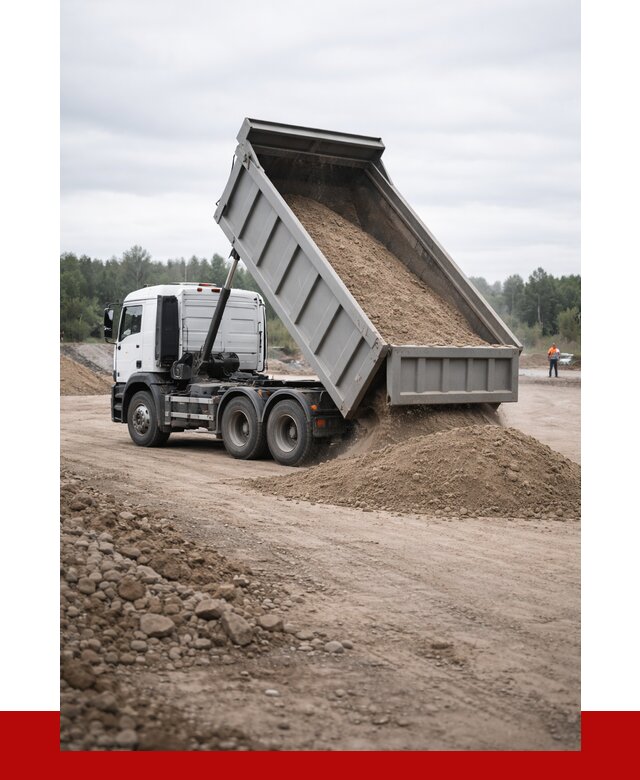 Доставка самосвалом 15 кубов в Петергофе от 6800 руб. | ПРОНЕРУДПтф