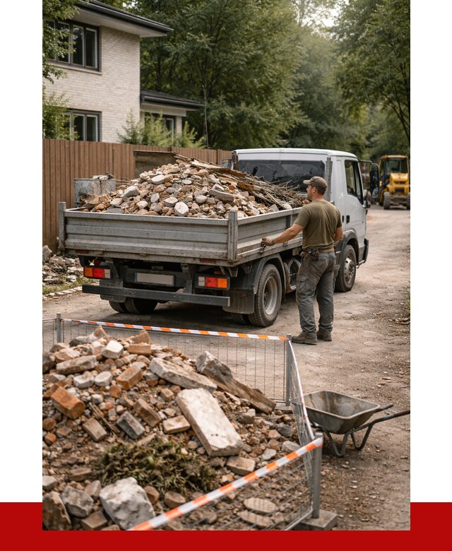 Вывоз строительного мусора с погрузкой в Петергофе от 7846 р | ПРОНЕРУДПтф