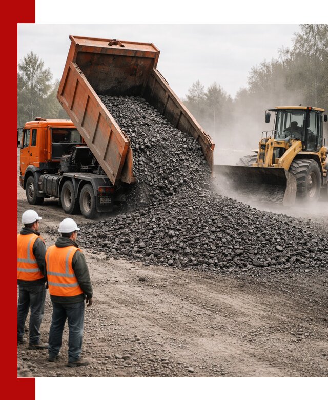 Доставка и продажа асфальтовой крошки в Петергофе